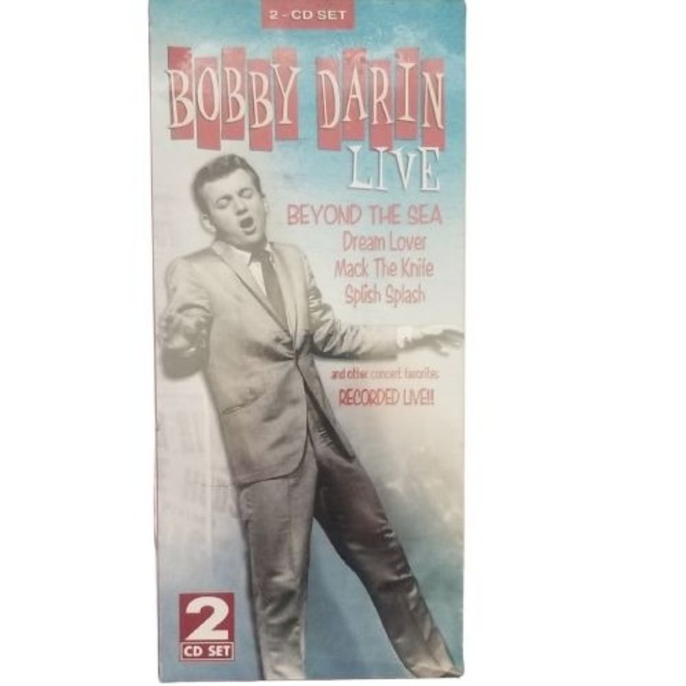 Bobby Darin Live Beyond The Sea 2-CD Set Sealed Box